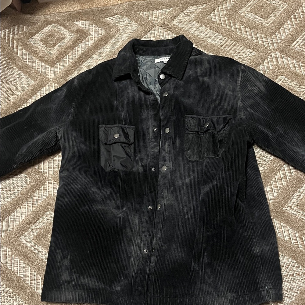 PacSun Vintage looking Black Corduroy Jacket